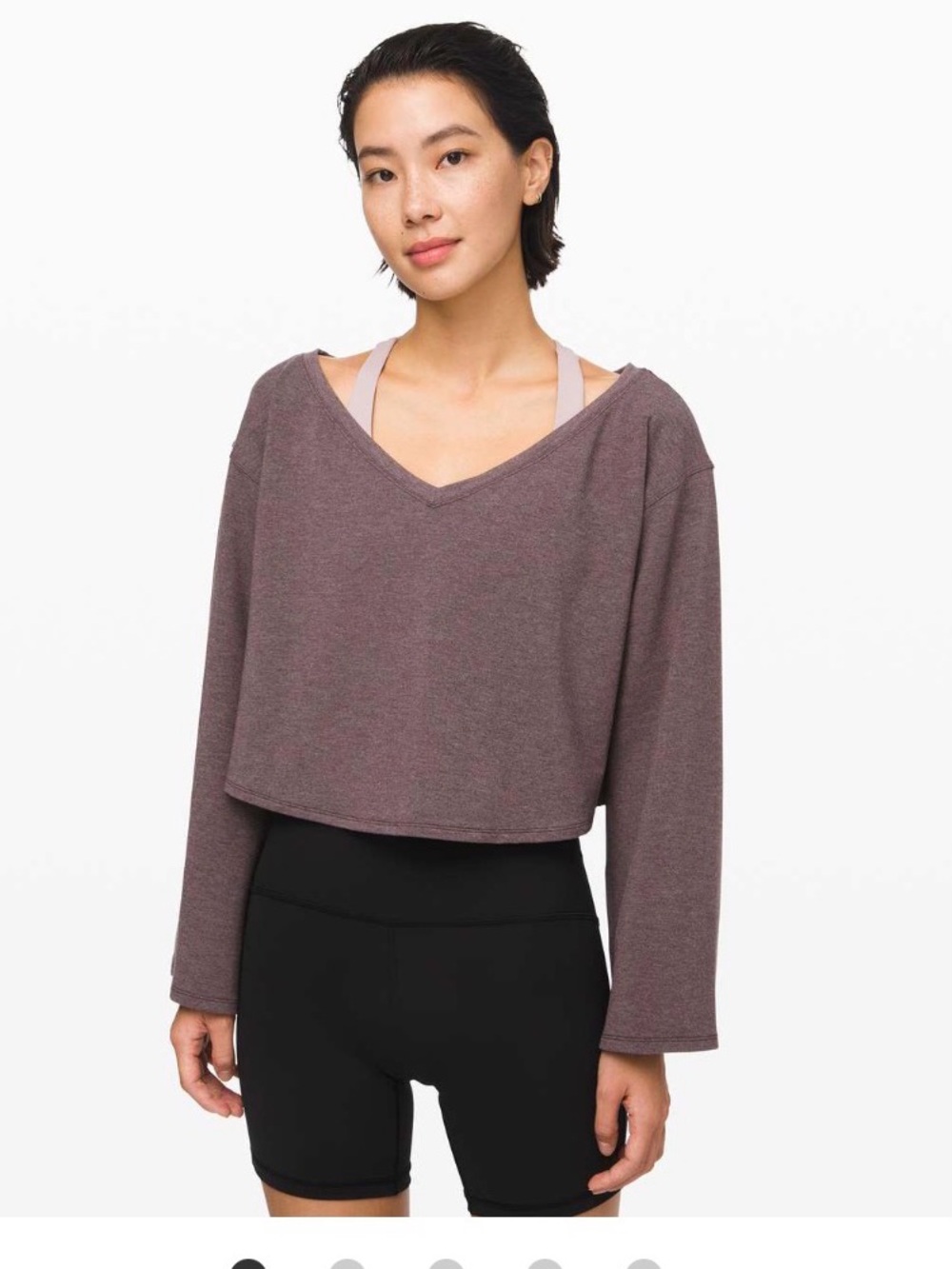 Lululemon Show Your Depth Long Sleeve Top , size XS/S
